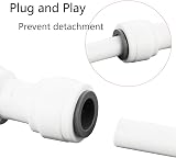Qrity 1/4 to 1/2 Inch Water Filter Quick Fitting Connector view 3