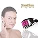 Microneedle Roller - Derma Roller 0.2mm - Micro Roller Kit 540 Needles - Ideal for Young and Radiant Skin - Micro needle Face Roller for Silky Beautiful Skin - Titanium for Home Use by Sandine