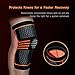 ZetHot Knee Compression Sleeve Support Brace（Pair） Knee Brace for Running, Jogging, Sports, Joint Pain Relief, Arthritis and Injury Recovery