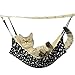 kiwitatá Cat Hammock Bed Puppy Kitty Hanging Soft Sleepy Pad Bed Use with Cage for Small Pet Animal