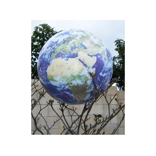 Toys Inflatable Earth Ball w/Glow in Dark Cities Model: 81539736264
