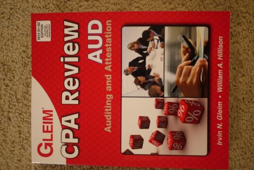 Gleim CPA Review AUD 2013
