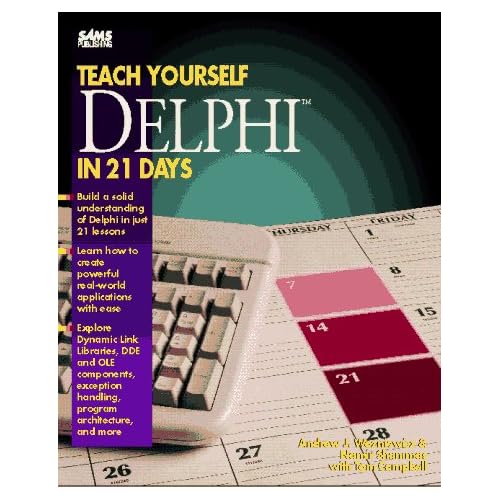 Teach Yourself Borland Delphi in 21 Days (Sams Teach Yourself)