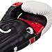 Venum Elite Boxing Gloves, White/Black/Red, 14-Ounce
