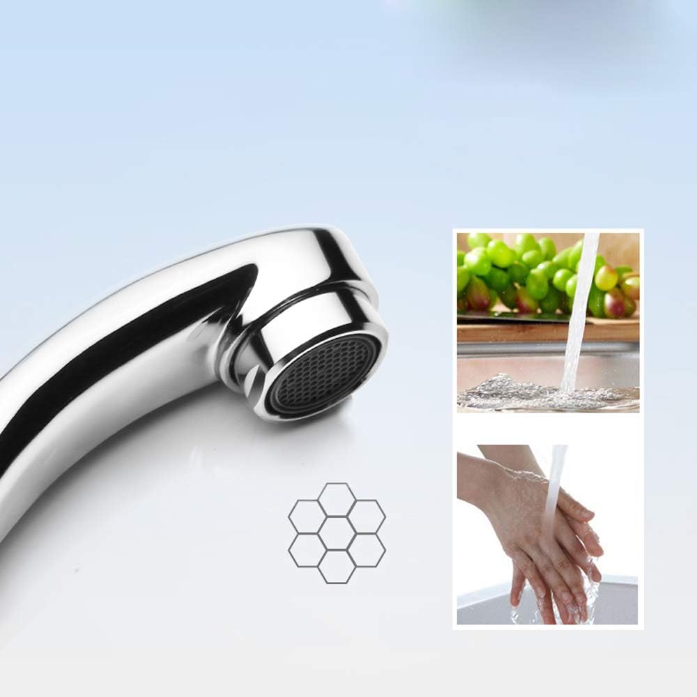 SUGU Low Pressure Kitchen Sink Mixer Tap 360° Swivelling Mixer Tap