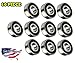 Jeremywell 10 PCS 6203-2RS Ball Bearing Dual Sided Rubber Sealed