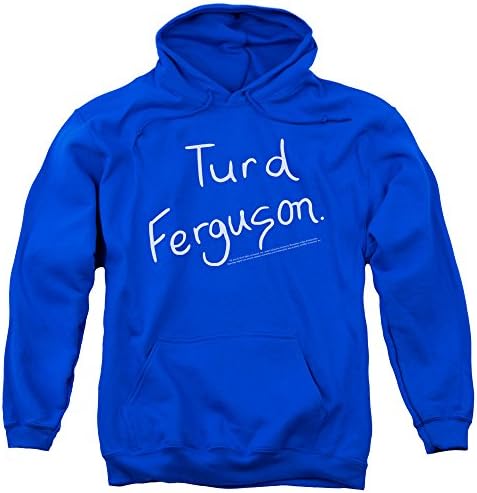 Saturday Night Live Sketch Tv Turd Ferguson Signature Adult Pull Over Hoodie