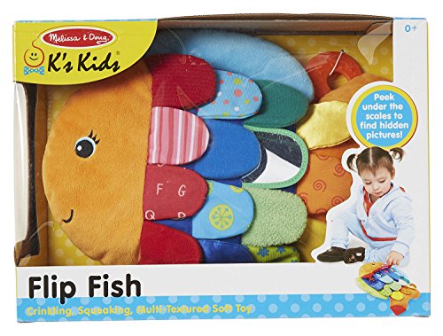 Melissa & Doug Flip Fish Soft Baby Toy