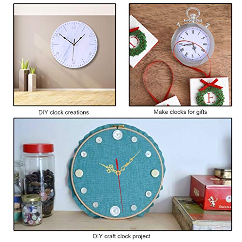 EMOON Clock Movement Mechanism with 3 Pack Clock Hands, Silent Sweep