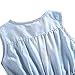 MingAo Little Girls Denim Floral Print Sleeveless Skirt Dresses 2-3 Years