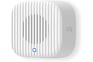 eufy Video Doorbell Chime 2, 10 Built-in Chimes, 2.4 GHz and 5 GHz Dual-Band Wi-Fi, Easy Setup, Bluetooth Auto-Pairing, Adjus