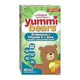 Yummi Bear Echinacea, Vitamin C & Zinc, 40 Chews