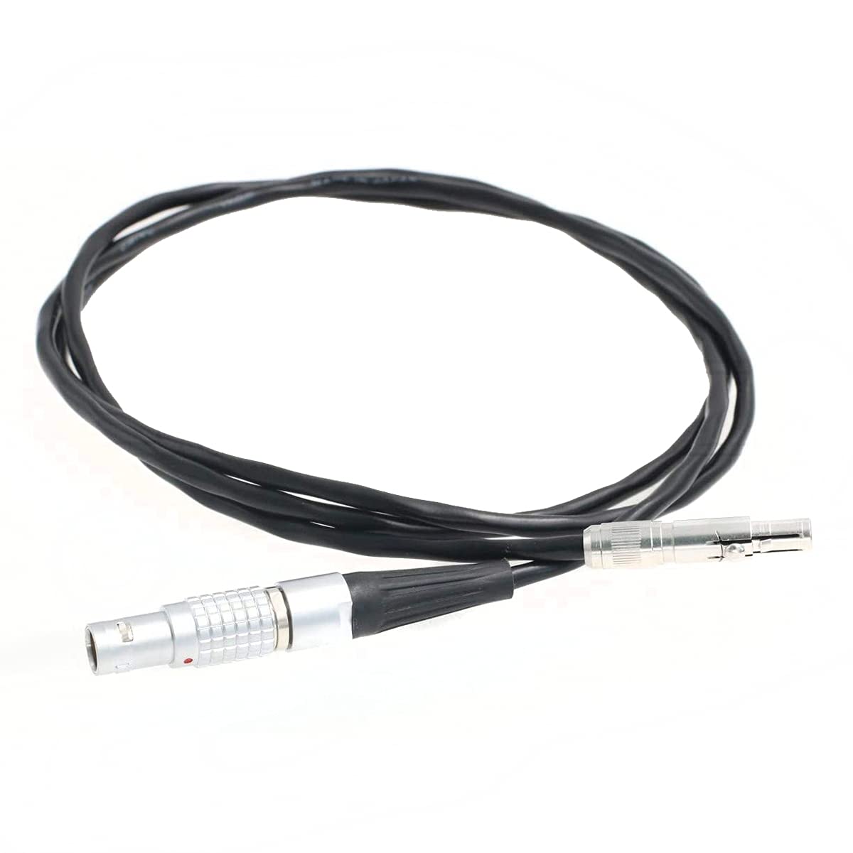 SZRMCC 0B 2 Pin Male to 3 Pin Female Power Cable for ARRI Red Camera to Odyssey7Q 7Q+ 7 Monitor (Straight 2Pin)