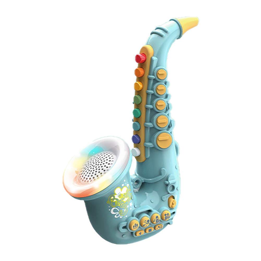 Photo 1 of Smaroll Kids Saxophone Toy with Light and Sound,Multifunctional Early Educational Toys Musical Instrument Toy for Toddler Girls Boys Beginners Music Simulation Mini Saxophone, for Kids