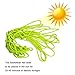 Basketball Nets - Glow in The Dark Basketball Net - Basketball Net Replacement for All Rings, 12 Standard Interior Exterior Loops Replacement - Great for Night Time Playing