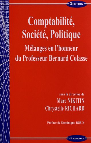 Comptabilité, société, politique