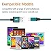 MGLSSB [3-Pack] 6FT Micro USB Cable Nylon Braided High Speed USB 2.0 to Micro USB Charging Cables Android Charger Cord for Samsung Galaxy S7 Edge/S6 Edge/S4/S3,Note 5/4/3,HTC,LG,Nexus