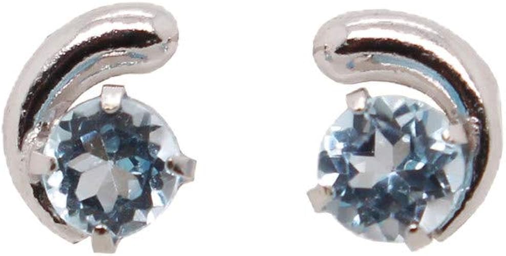 Amazon Kashima Kashima K10wg ブルートパーズ ピアス ピアス 通販