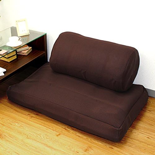 Amazon ラウンド スクエアセット 布団収納袋 ブラウン 掛け布団と敷き布団をソファーに変身 ふとん収納袋 オンライン通販