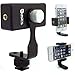 DSLR Hot Shoe Flash Camera Smartphone Live Recording Mount w/360º Rotation Thumb Screw for Apple iPhone 14 13 12 Pro MAX SE Samsung Galaxy S23 S22 One Plus
