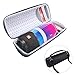 MASiKEN Carrying Case for JBL Pulse 3 Wireless Bluetooth IPX7 Waterproof Speaker, Premium Hard Case Mesh Pocket for The Cable and Charger (Grey)