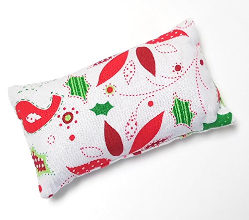 Nakpunar Christmas Birds Emery Pincushion - Keep your needles clean and sharp - Filled with Abrasive Emery Mineral