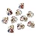 10Pcs DIY Shiny Metallic Rhinestones Crystal Phone Nail Art Tips Decorations 3D