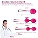 Kegel Exercise Weights – 5 in 1 Kegel Balls for Women Tightening & Beginners,Set of 5 Ben Wa Balls Kegel Exercise Weights Products,Kegel Exercise Weights & Massage Ball Ben Wa Balls Sets,Purple,ALKAIDthumb 3