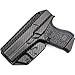 Glock 43 Holster - Tulster IWB Profile Holster (Black Carbon Fiber - Right Hand)