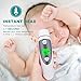 Habor FDA 1 Second Medical Forehead Ear Thermometer Fever Infrared Digital Thermometer Instant and Accurate IR Clinical Thermometer for Baby Infant Kids and Adults