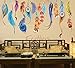 Iuhan® Fashion Classic Creative Dream Catcher Feather Wall Sticker Art Decal Mural