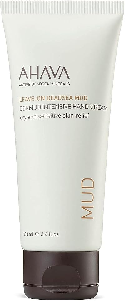 AHAVA Deadsea Mud Dermud Intensive Hand Cream 100ml Dry Cracked Skin Hydration