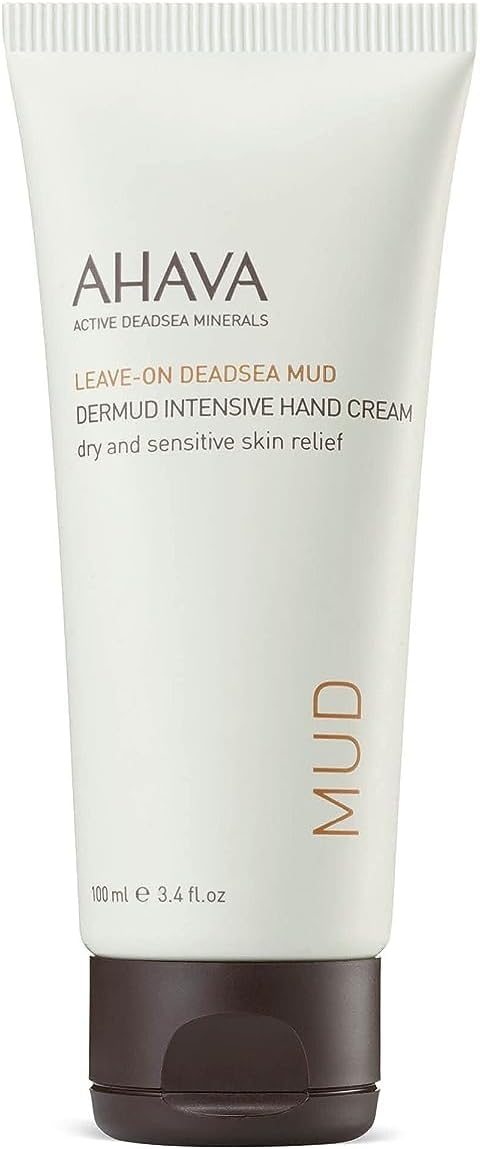 AHAVA Deadsea Mud Dermud Intensive Hand Cream 100ml Dry Cracked Skin Hydration