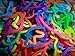 Fun Silly Assorted Shapes, Colors and Sizes Silicone Silly Bandz Rubber Band Bracelets Party Favors- 6 Packs with 24 Bands in Each Pack (144 Wristbands Total)