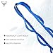 Forbidden Road Stretch Strap 10 Loops Yoga Strap for Physical Therapy (Blue)