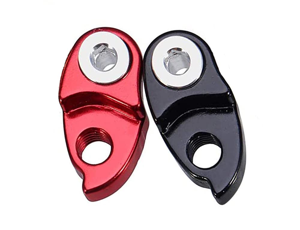 Bicycle Rear Derailleur Hanger,2Pcs Bicycle Tail Hook Bicycle Tail Hook Extension Extender Bike Bicycle Frame Gear Tail Hook Extender for MTB Road Bike