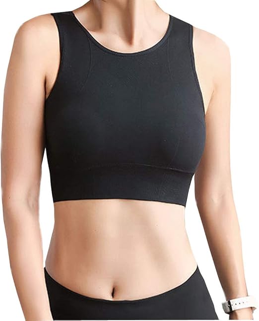 Womens Sports Bras Removable Pads Plus Size Sleep Bras for Girls in