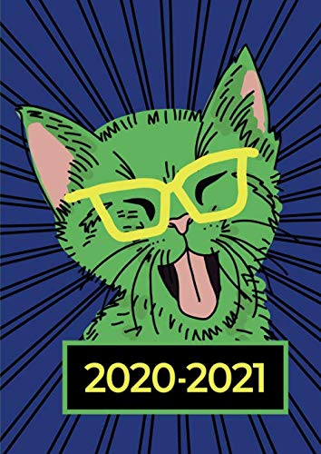 2020-2021 A4 Week to View Academic Planner | Yelling Cat: Mid Year Diary from August 2020 - July 2021 Academic Planner Organiser for School, Home and Work - Agenda with UK Dates