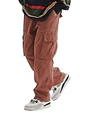ZAFUL Men's Wild Cargo Pants Loose Fit Y2K Pants