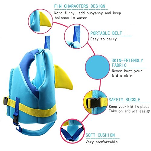 Children Float Vest Kids Swimming Training Jacket Learn to Swim for Boys - Thumbnail 2