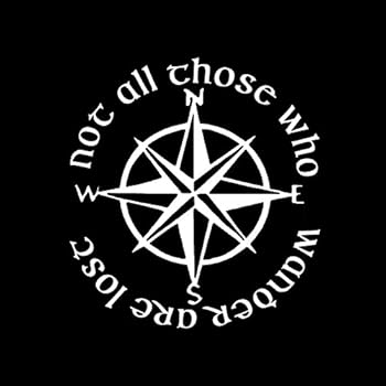 Amazon Com Cci Not All Who Wander Are Lost Wanderlust Decal Vinyl