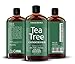 Sulfate free anti dandruff Tea-Tree-Oil Shampoo and Conditioner Set – Made with Therapeutic Grade Tea Tree Essential Oil - Deep Cleansing for Dandruff, Dry Scalp & Itchy Hair – Men & Women 2x16oz …