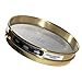 Advantech Brass Test Sieves with Stainless Steel Wire Cloth Mesh, 8