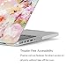 GMYLE MacBook Pro 13 Case with Retina Display No CD-ROM (A1502/A1425, Version 2015/2014/2013/end 2012), Plastic Hard Case Shell - Vintage Flower