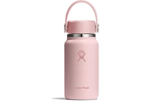 Hydro Flask Micro Water Bottle - Insulated Leak Proof Mini Flask - Stocking Stuffer or White Elephant Gift 6.7 Oz Trillium