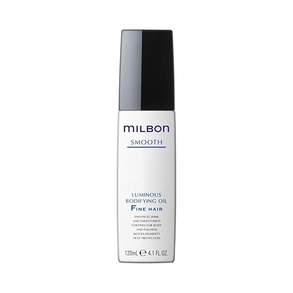 MILBON SMOOTH LUMINOUS BODIFYING OIL FINE HAIR 4.1OZ