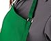 KNG Kelly Green 3 Pocket Adjustable Bib Apron for Men and Women