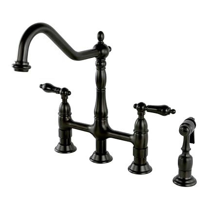 Kingston Brass Ks1275pklbs Duchess 8 Inch Centerset Kitchen Faucet
