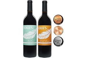 YOURS Non-Alcoholic Wine – Premium Award-Winning Wine Alternative, Alcohol-Free & Monk Fruit Sweetened – 750mL Bottle (Cabernet Sauvignon & Red Blend)