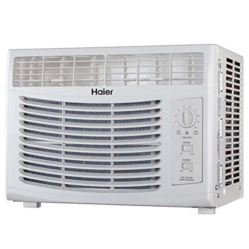 Haier 5100 BTU 115V Window Mounted Air Conditioner AC Unit with Fan | HWF05XCR-T